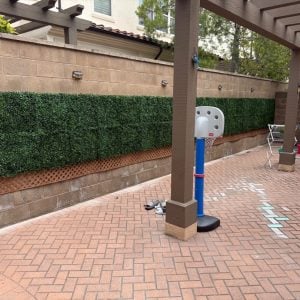 Decorative Panel Installation and Artificial Grass Project in Irvine
