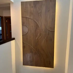 Art Hanging and LED Installation in Dana Point